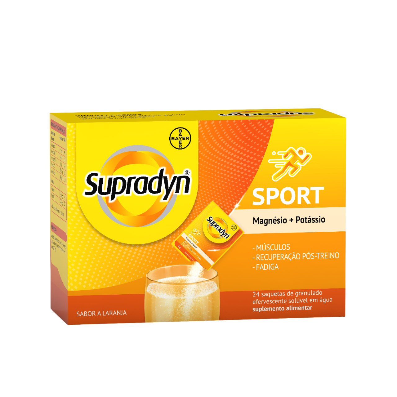 Supradyn Sport Magnesio e Potássio 24 Saquetas