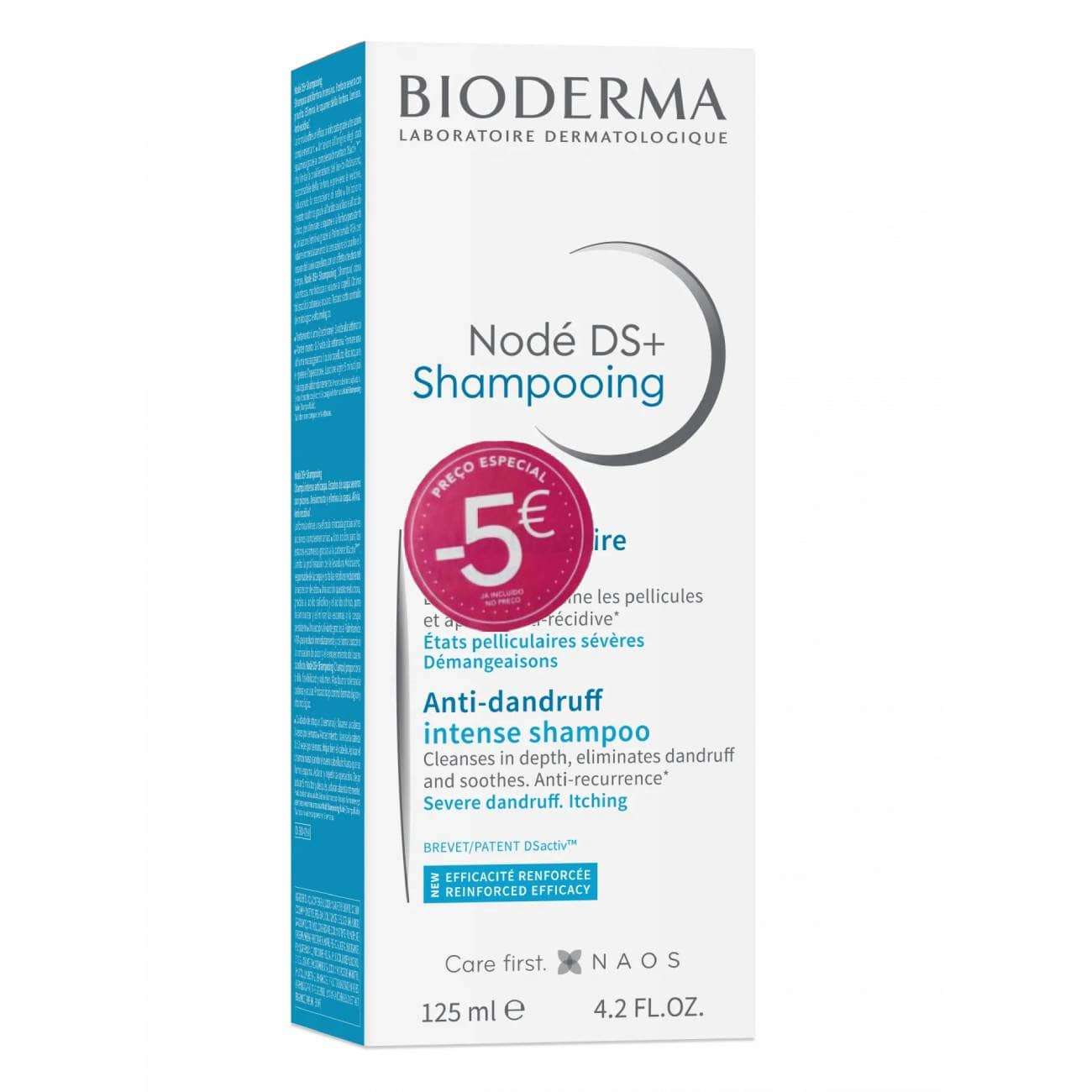 Bioderma Nodé DS+ Champô Anticaspa 125ml com preço especial