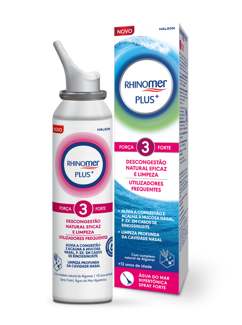 Rhinomer Plus+ Spray Nasal Força 3 - 125ml