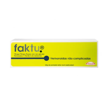 Faktu - pomada retal para hemorróidas