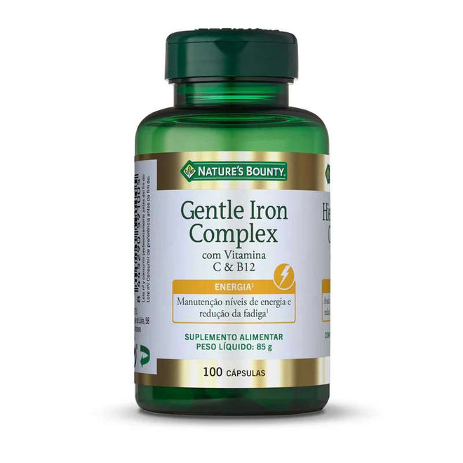 Nature's Bounty Gentle Iron Complex 100 capsules