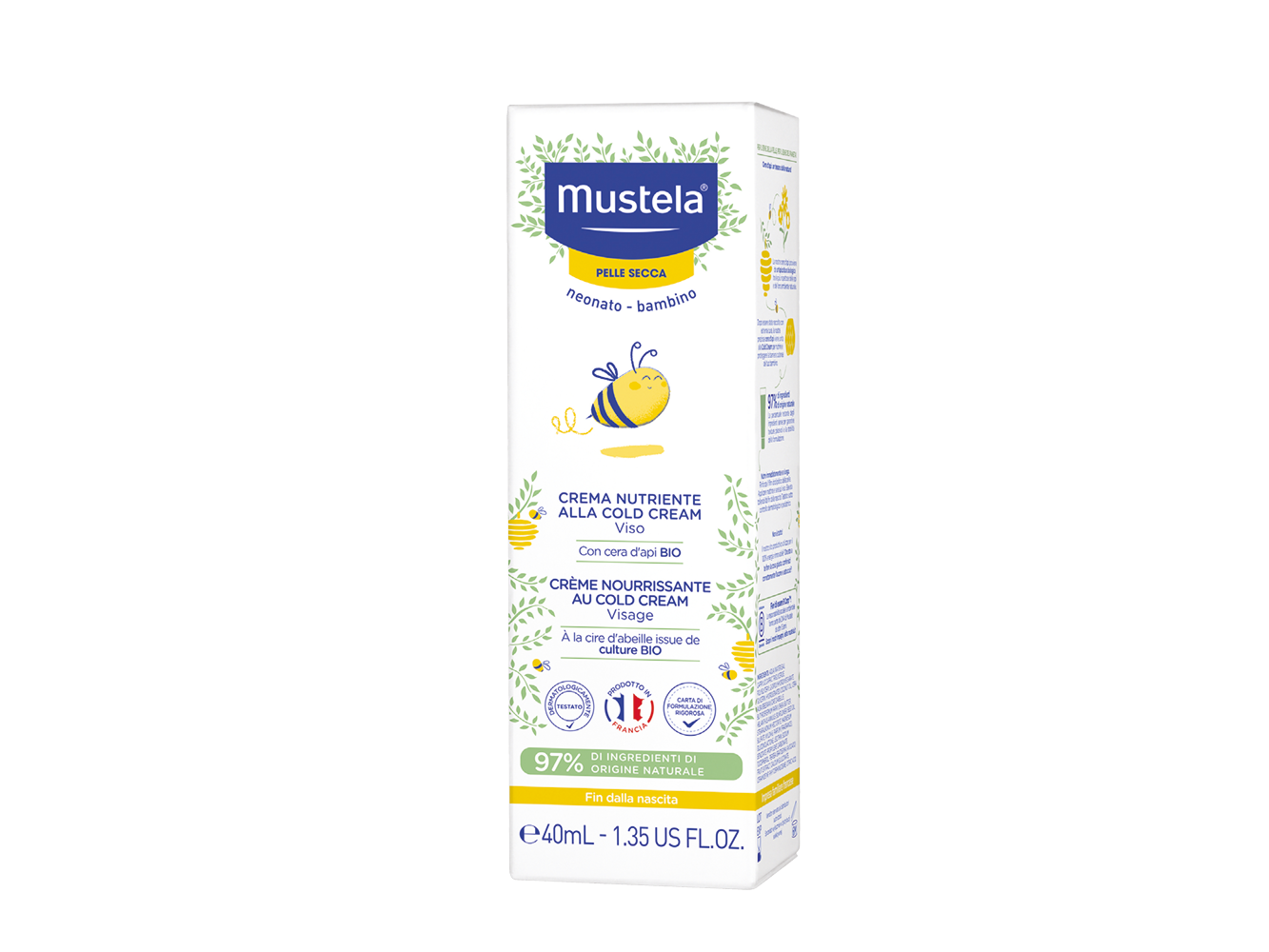 Mustela Creme de Rosto Cold Cream 40ml