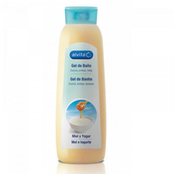 Alvita Gel de Banho Mel e Iogurte 750ml