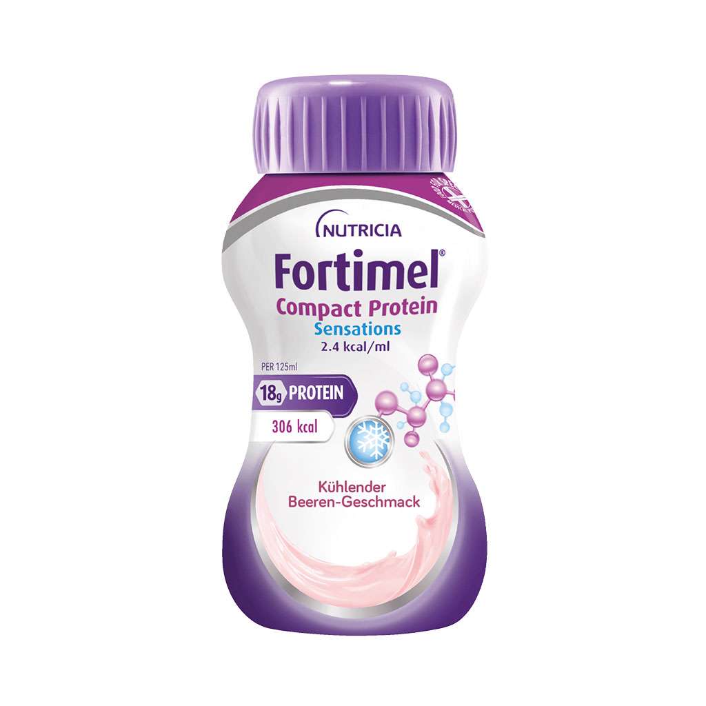 Fortimel Compact  Sensations Protein Frutos Vermelhos 125ml x4