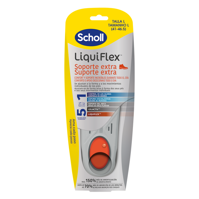 Scholl Liquiflex Palmilha Suport Extra L