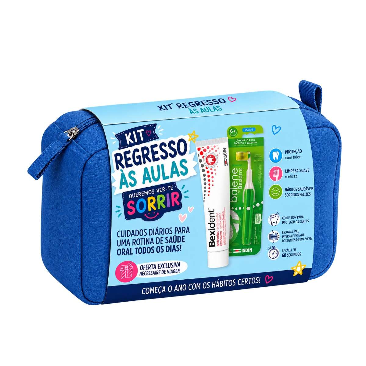 Isdin Bexident Kit Regresso às Rotinas Adulto Azul