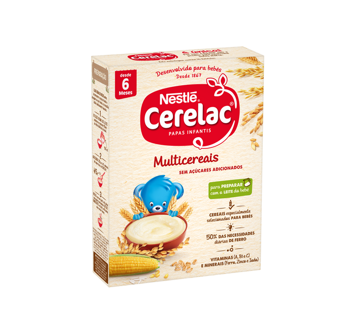 Cerelac Não Láctea Multicereais +6 meses 250g