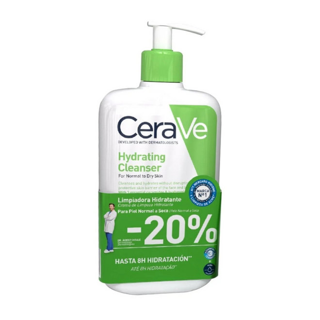 Cerave Creme Hidratante Limpeza - 473ml  Desconto -20%