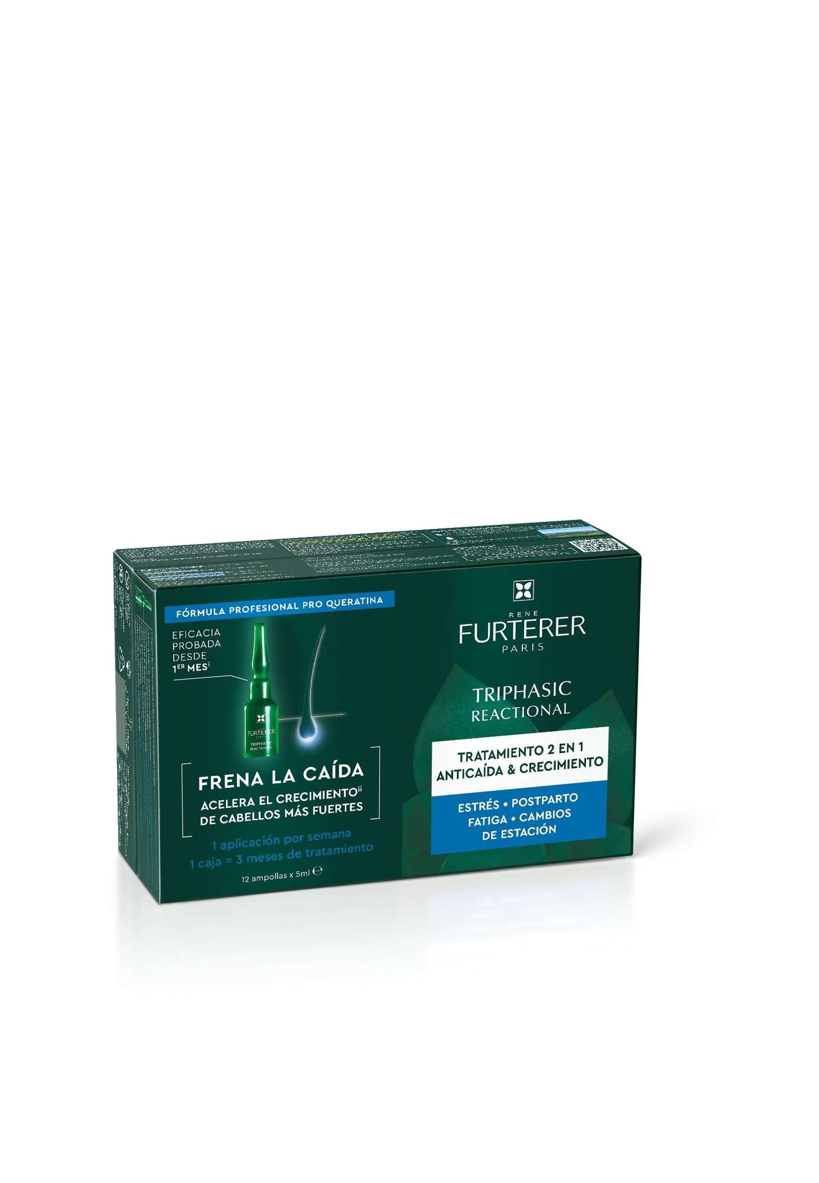 René Furterer - Triphasic Reactional Cuidado 2 em 1 Antiqueda & Crescimento 12 u