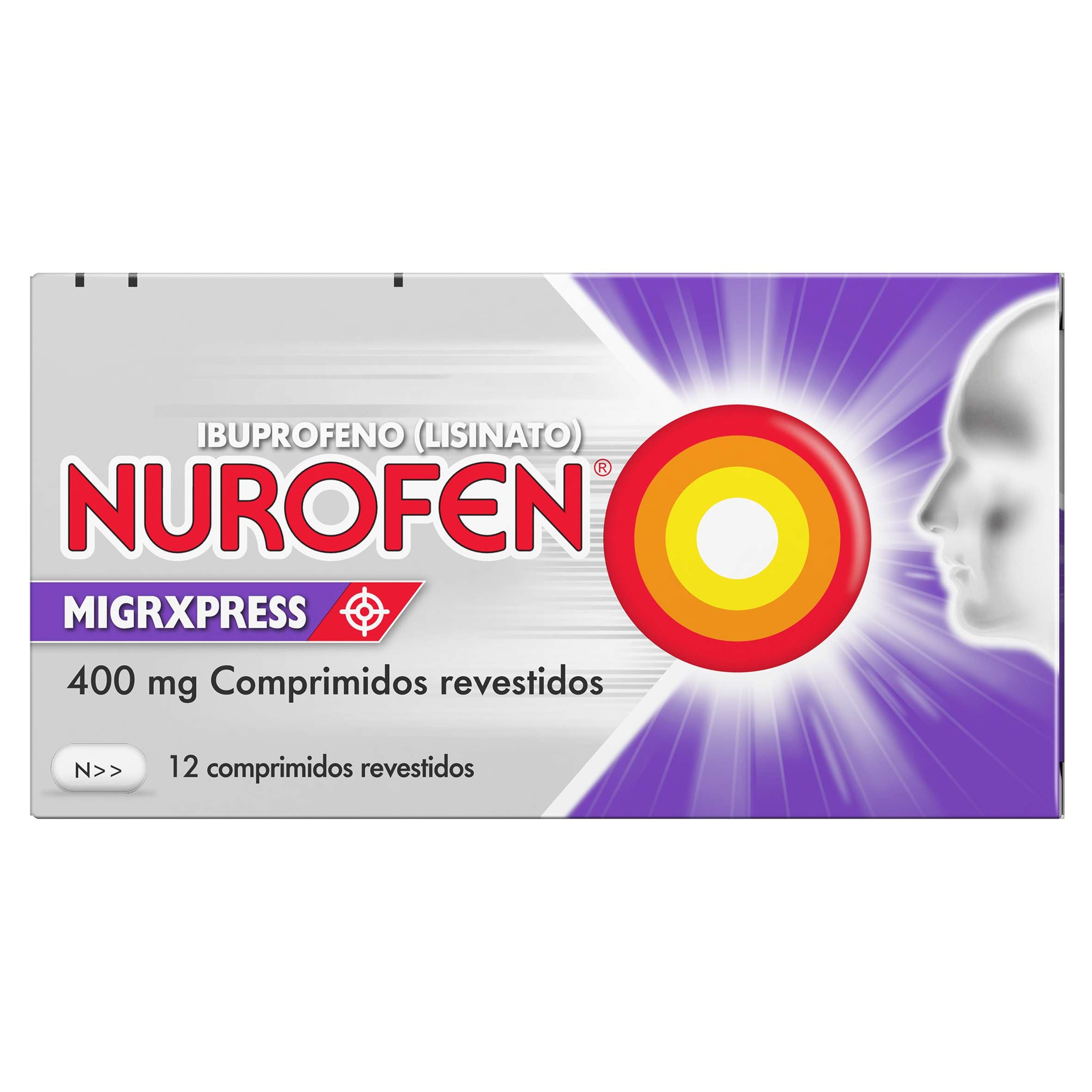 Nurofen Migrxpress, 400 Mg (X12 Comprimidos Revestidos)