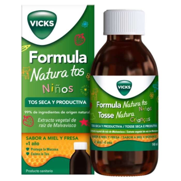 Vicks Tosse Natura Crianças Xarope – 140 ml
