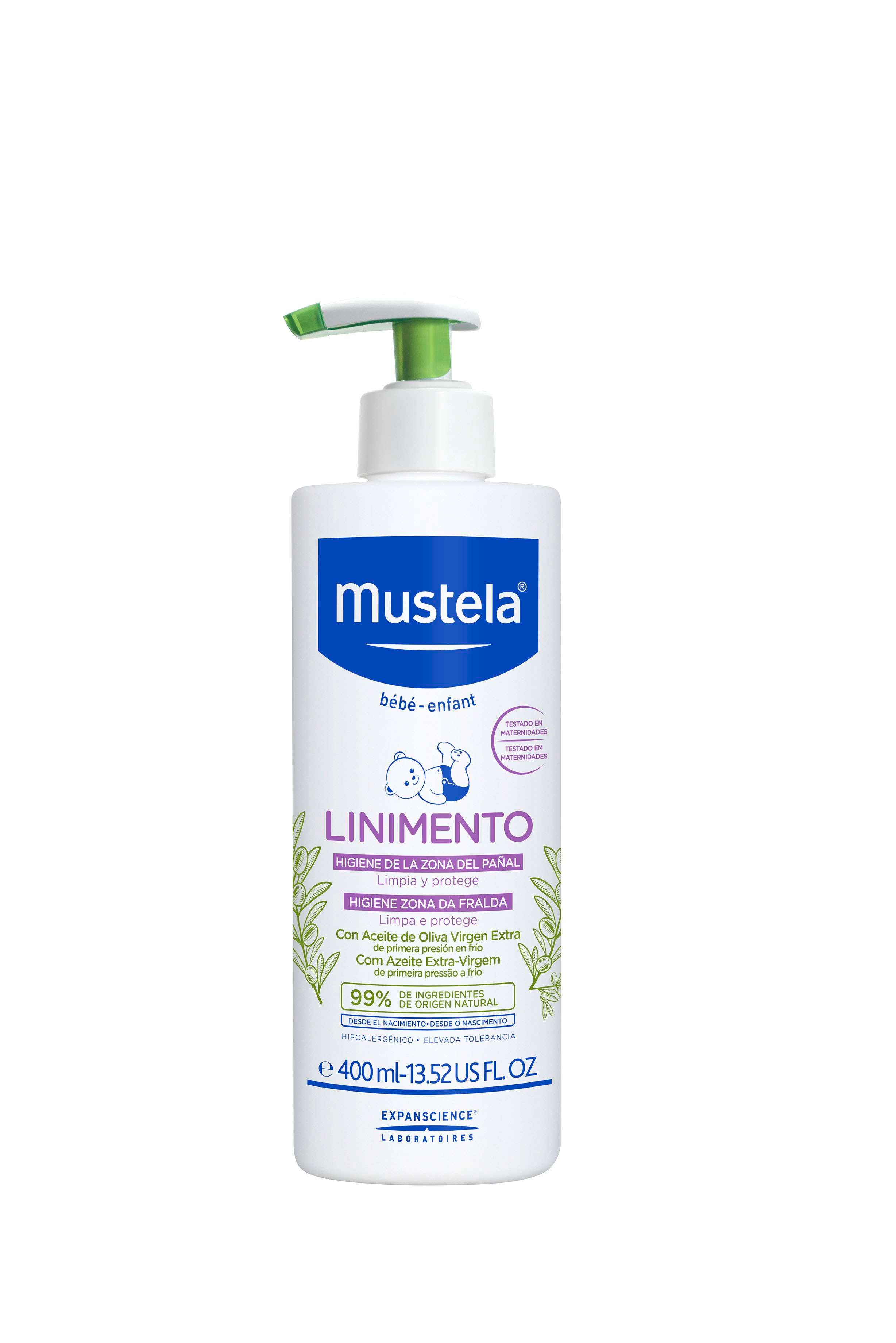 Mustela Bebé Linimento Higiene Zona da Fralda 400ml