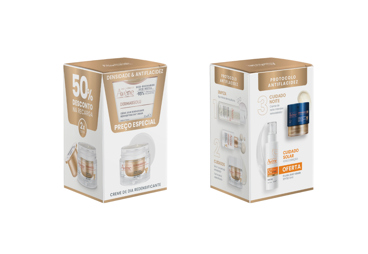 Avène  DermAbsolu Creme Dia 50mL + Refill 50mL