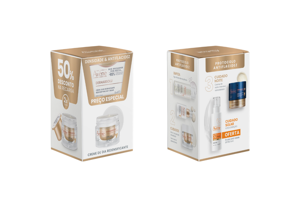 Avène  DermAbsolu Creme Dia 50mL + Refill 50mL