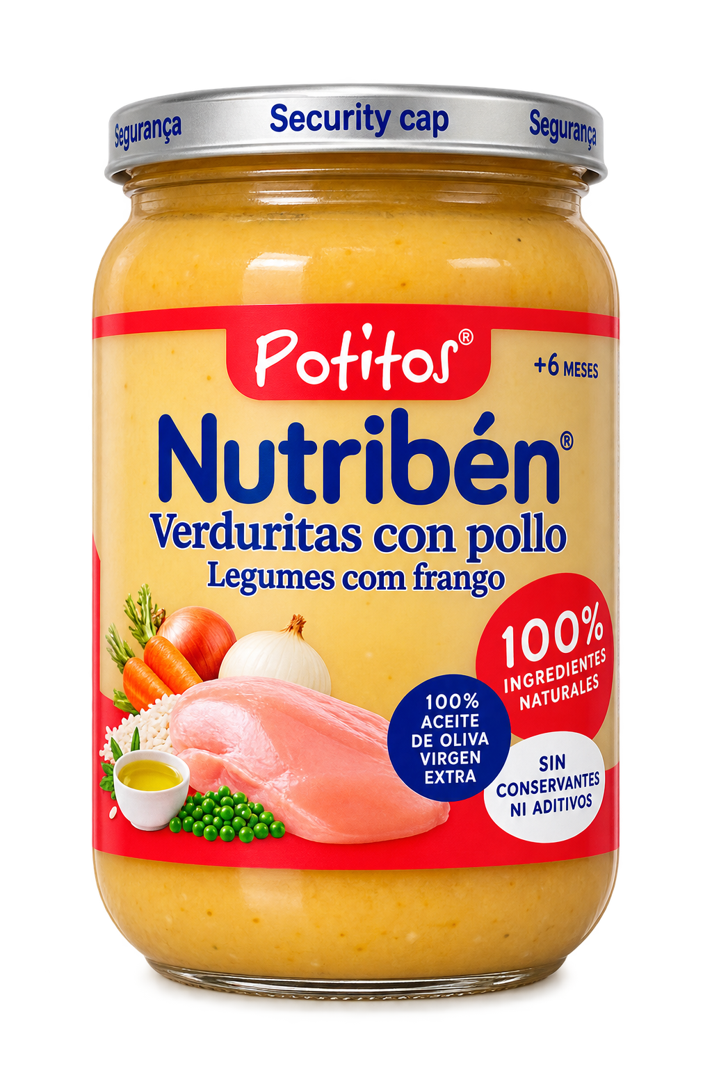 Nutribén Boião 4M Legumes com Frangos 235g