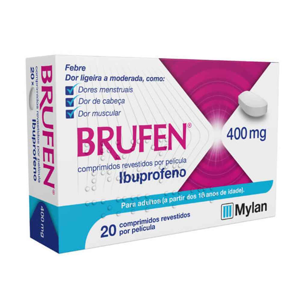 BRUFEN, 400 MG X 20 COMP REV IBUPROFENO