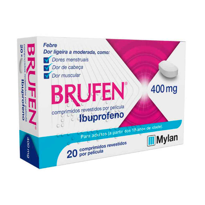 BRUFEN, 400 MG X 20 COMP REV IBUPROFENO