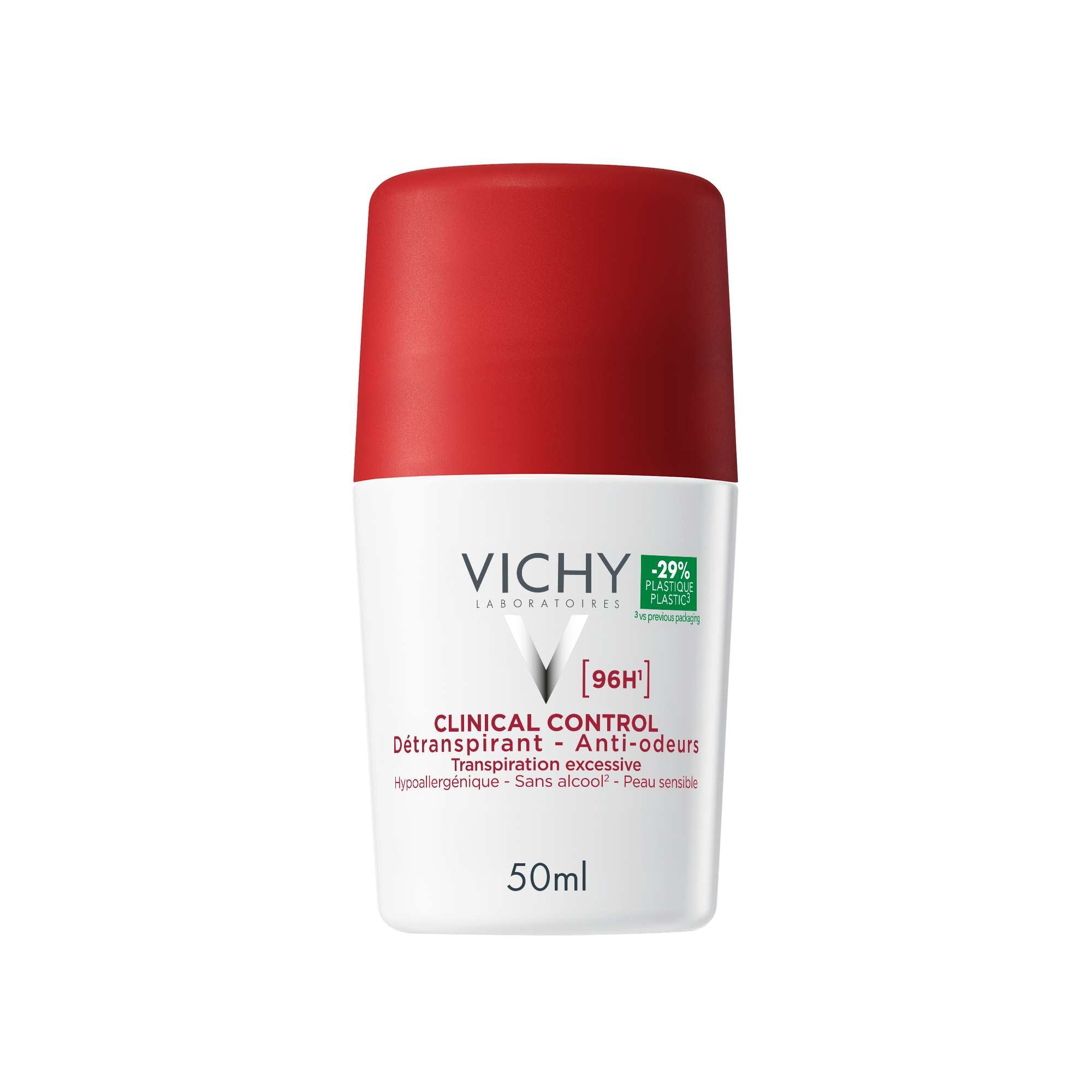 Vichy Deo Antitranspirante Roll-On Clinical Control 96H 50Ml