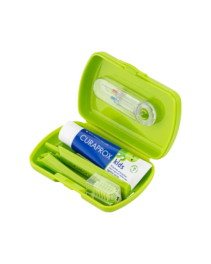 Curaprox Kids Kit Viagem Verde