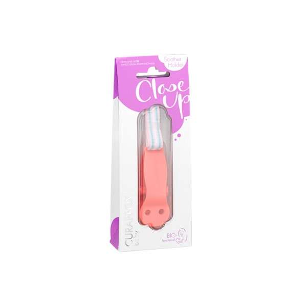 Curaprox Baby Suporte para Chupeta Coral