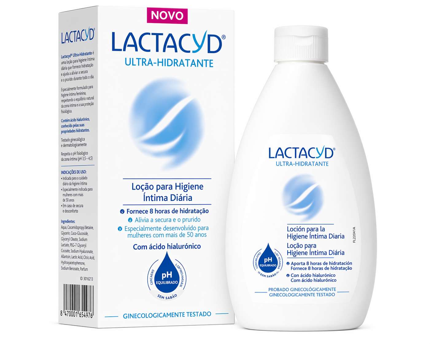 Lactacyd Ultra-Hidratante Loção para Higiene Íntima Diária 200ml