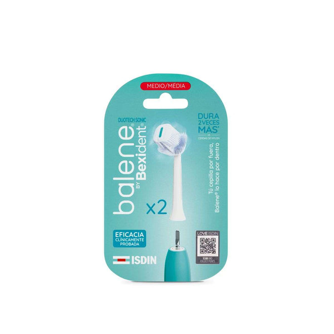 Isdin Balene by Bexident Duotech Recargas Escova de Dentes Elétrica - Média X2