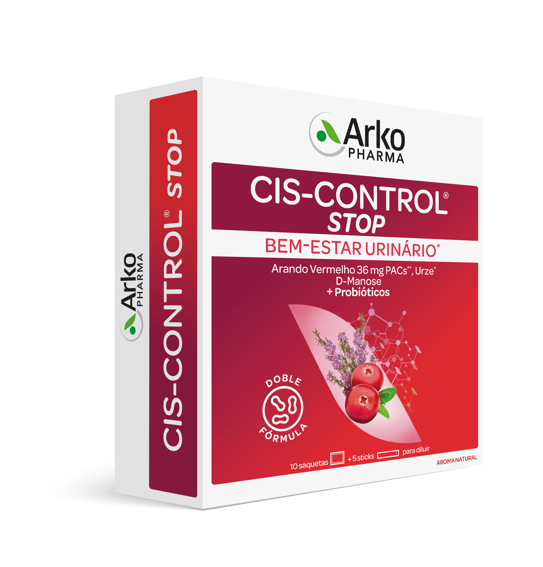 Cis-Control Stop 10 saquetas + 5 sticks