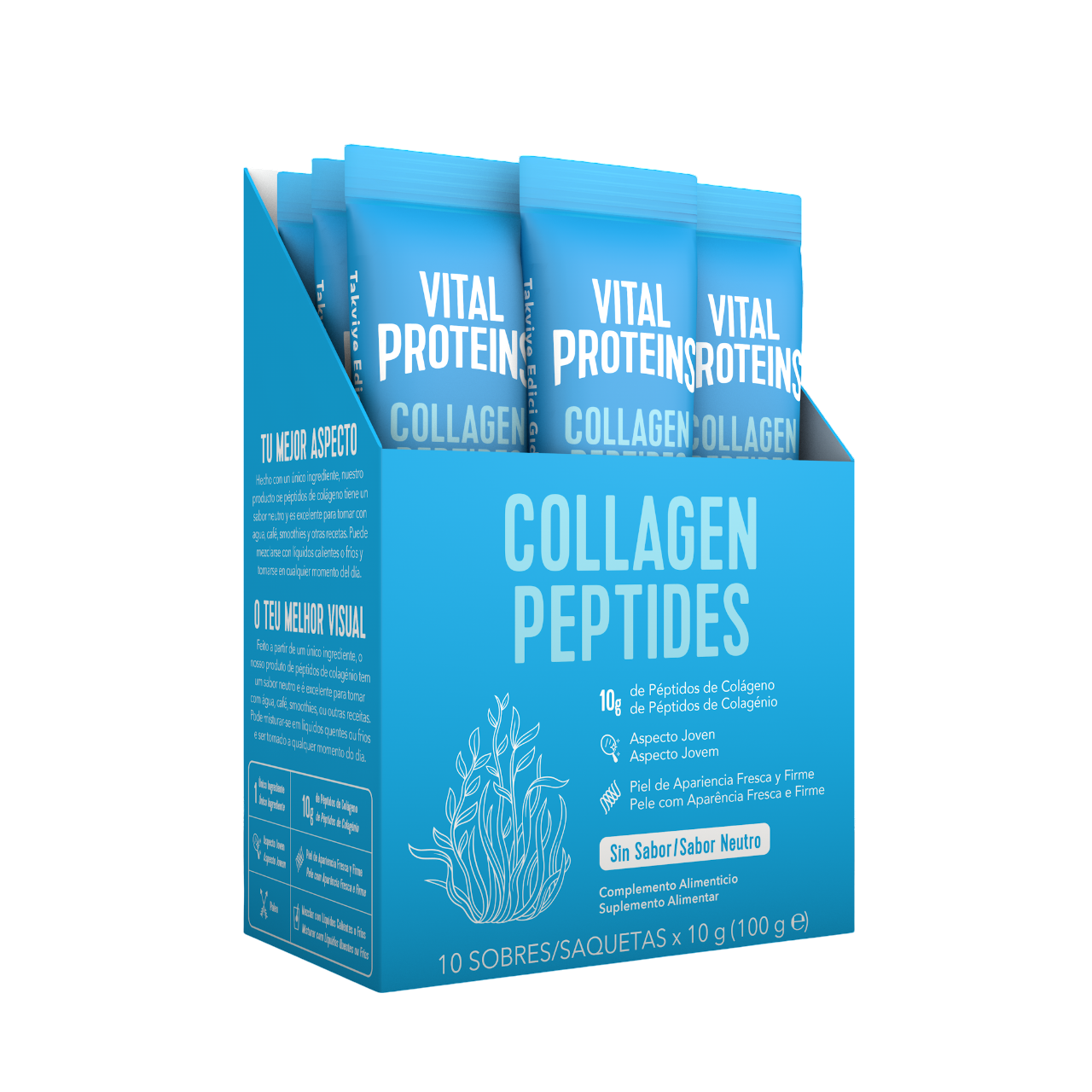Vital Proteins Colagénio Neutro Saquetas x10