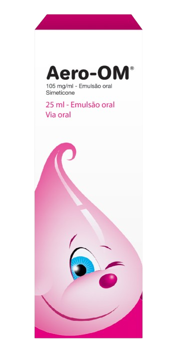Aero-OM, 105 mg/ml emulsão oral gotas - 25ml