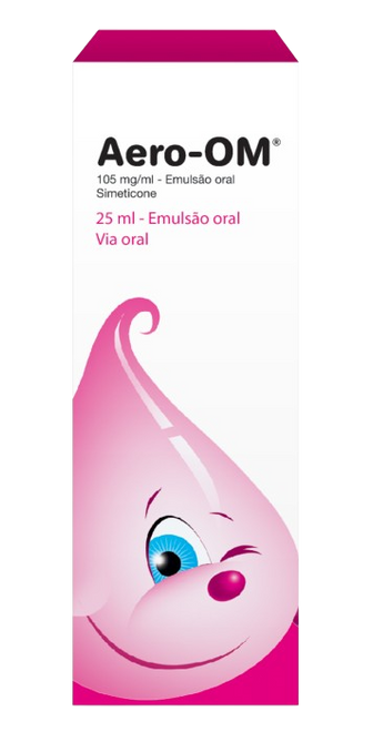 Aero-OM, 105 mg/ml emulsão oral gotas - 25ml