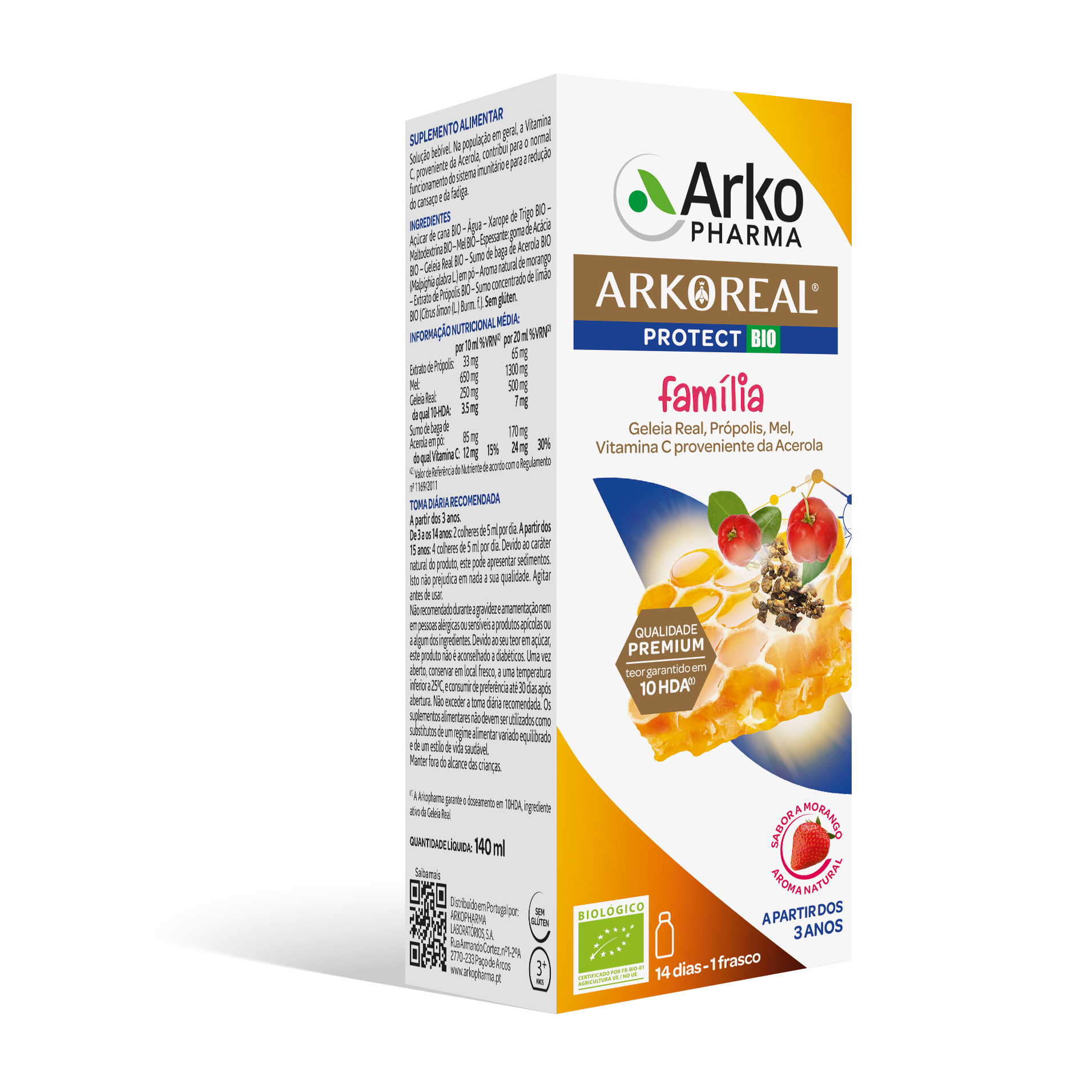 Arkoreal Xarope Protect Junior BIO 140ml