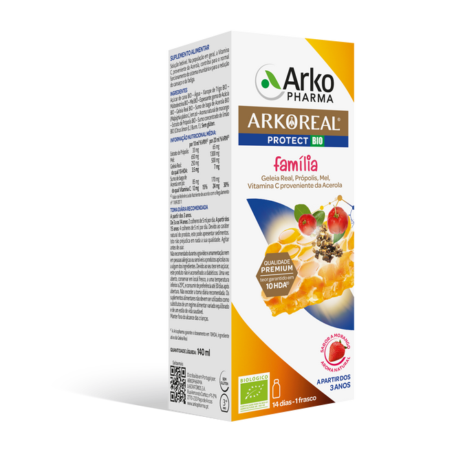 Arkoreal Xarope Protect Junior BIO 140ml