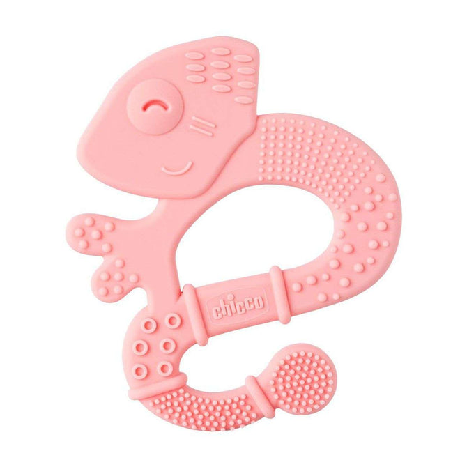 Chicco Anel Dentição Suave Iguana Rosa 2M+