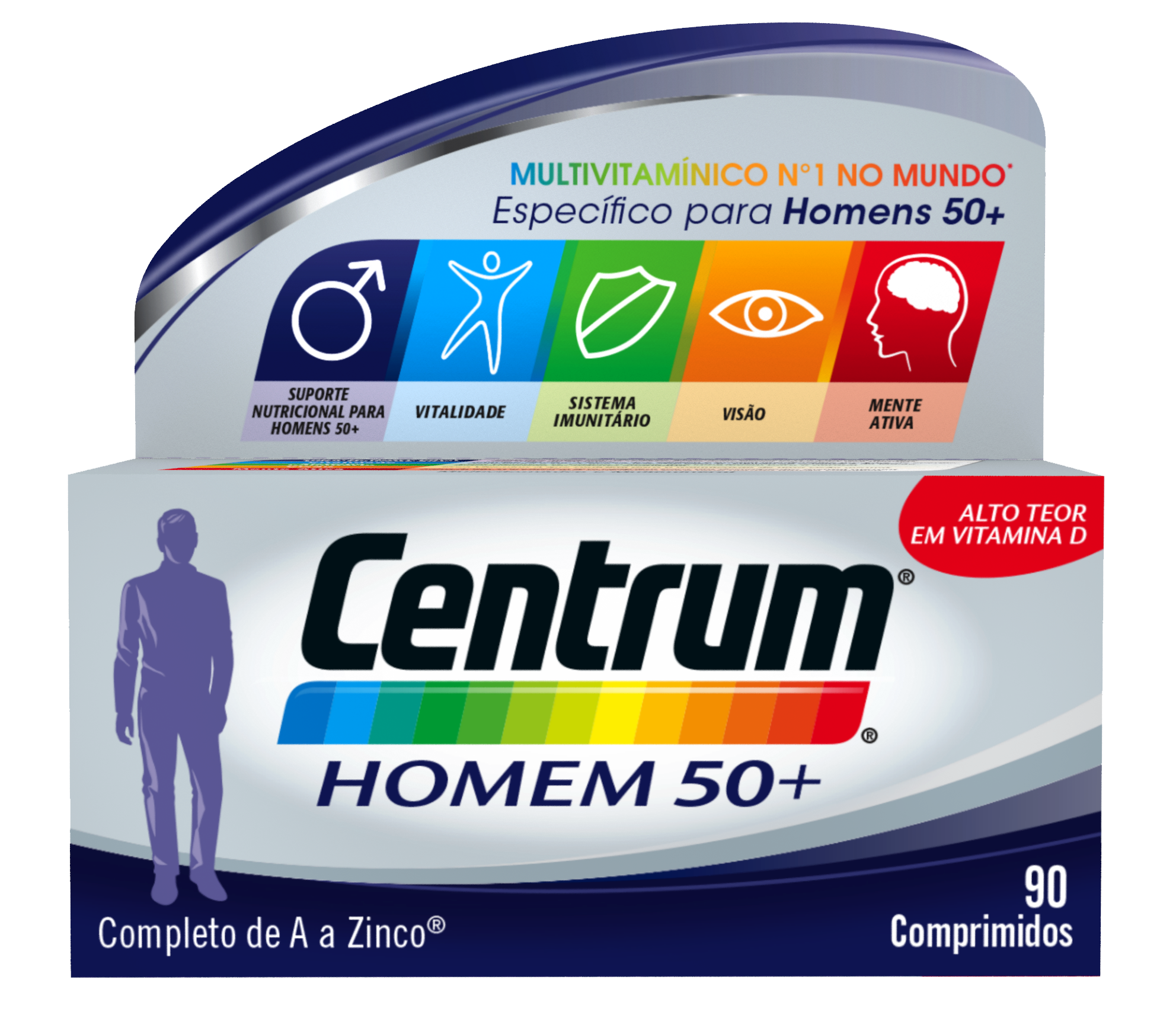 Centrum Homem 50+ Comprimidos x90