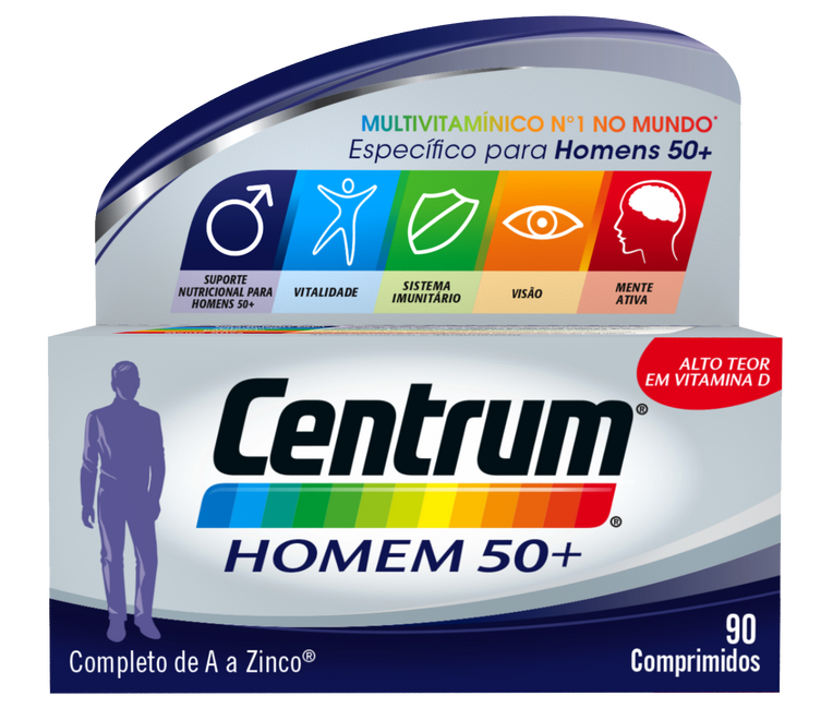 Centrum Homem 50+ Comprimidos x90
