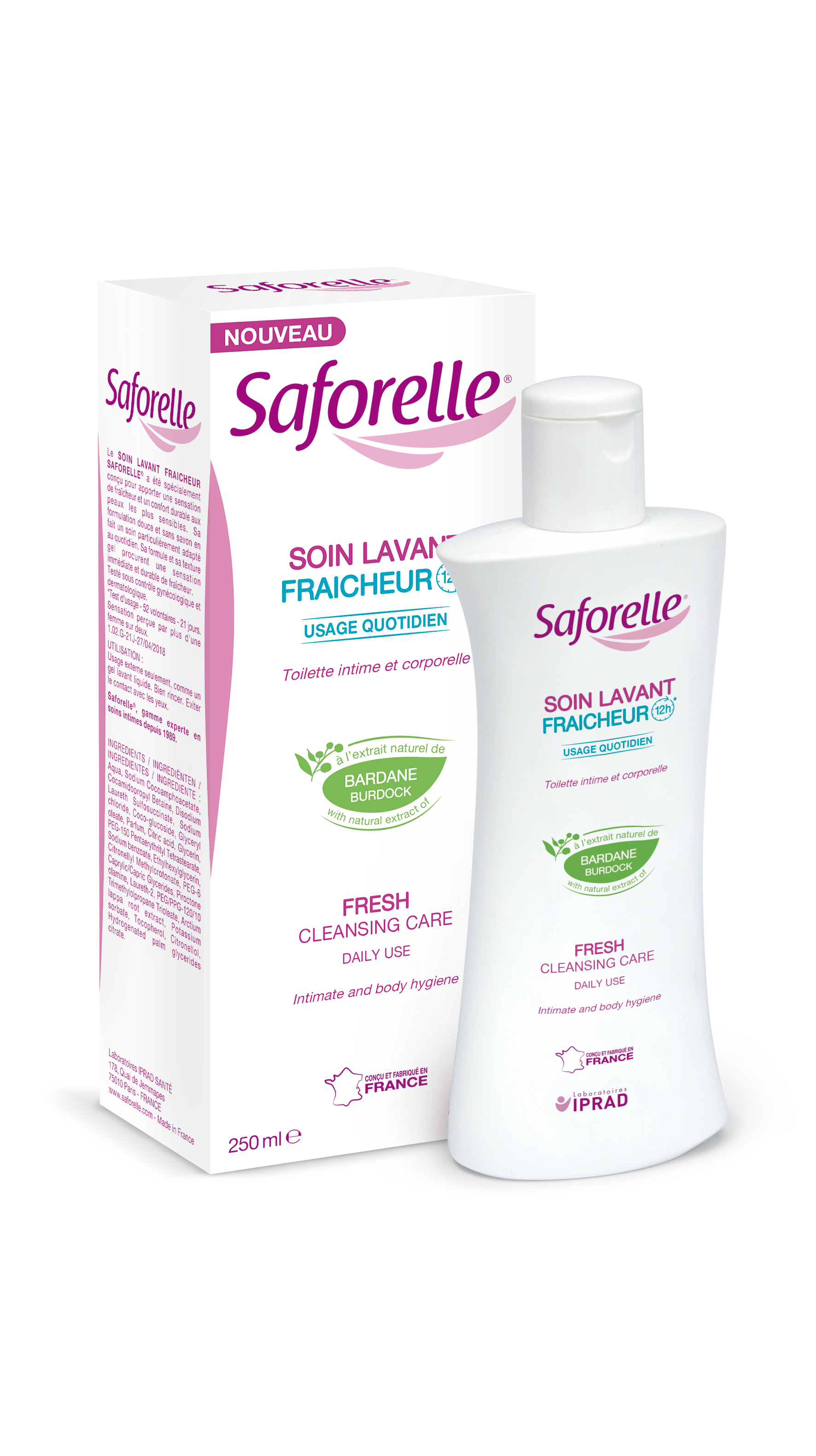 Saforelle Frescura Gel Higiene Íntima 250ml