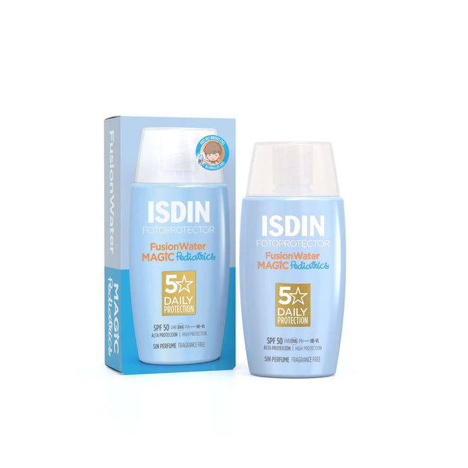 ISDIN Fotoprotector Pediatrics Fusion Water Magic SPF50 50ML- Protetor solar para crianças