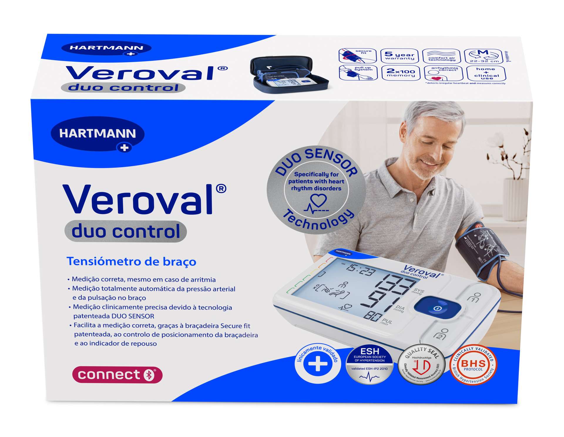 Veroval Duo Control Tensiómetro Braço