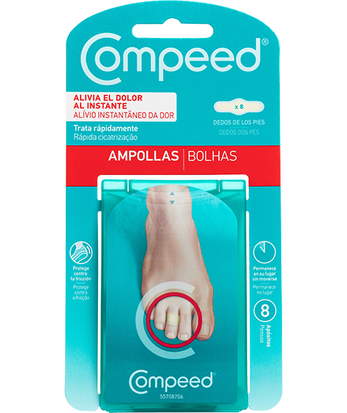 Compeed Bolhas Dedos Dos Pés 8 Pensos