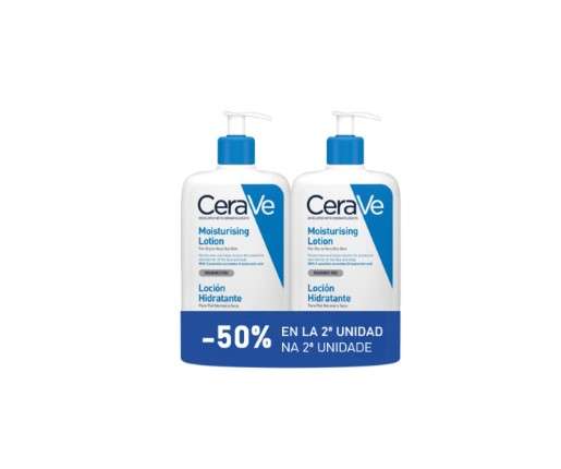 Cerave Core Moisture Loção Hidratante - 473ml x2 -50% 2 Unid