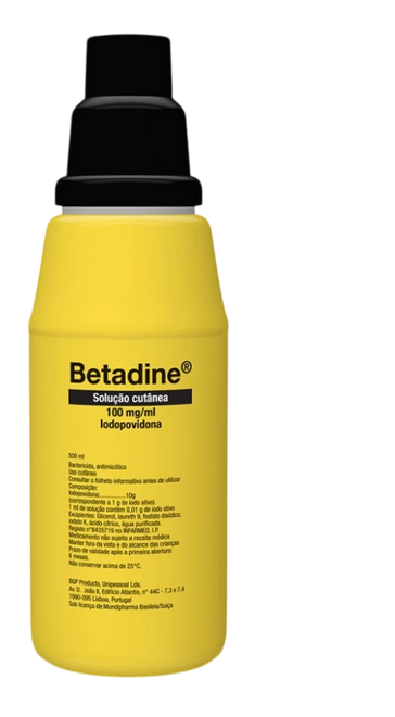 Betadine Solução Cutânea 100mg/ml 125ml