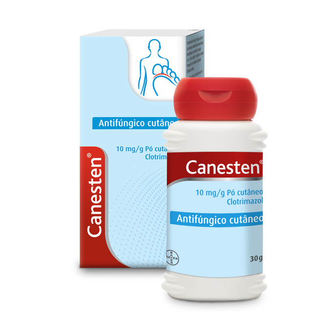 Canesten, 10 mg/g-30 g x 1 pó cut