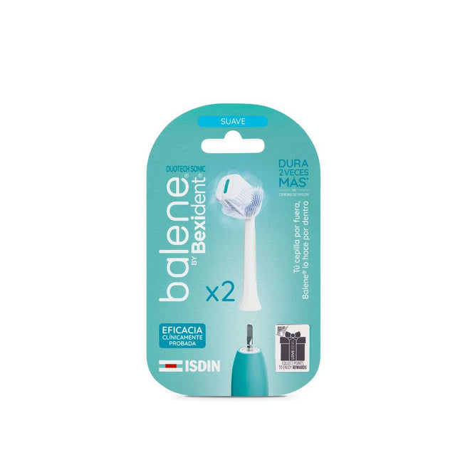 Isdin Balene by Bexident Duotech Recargas Escova de Dentes Elétrica - Suave X2