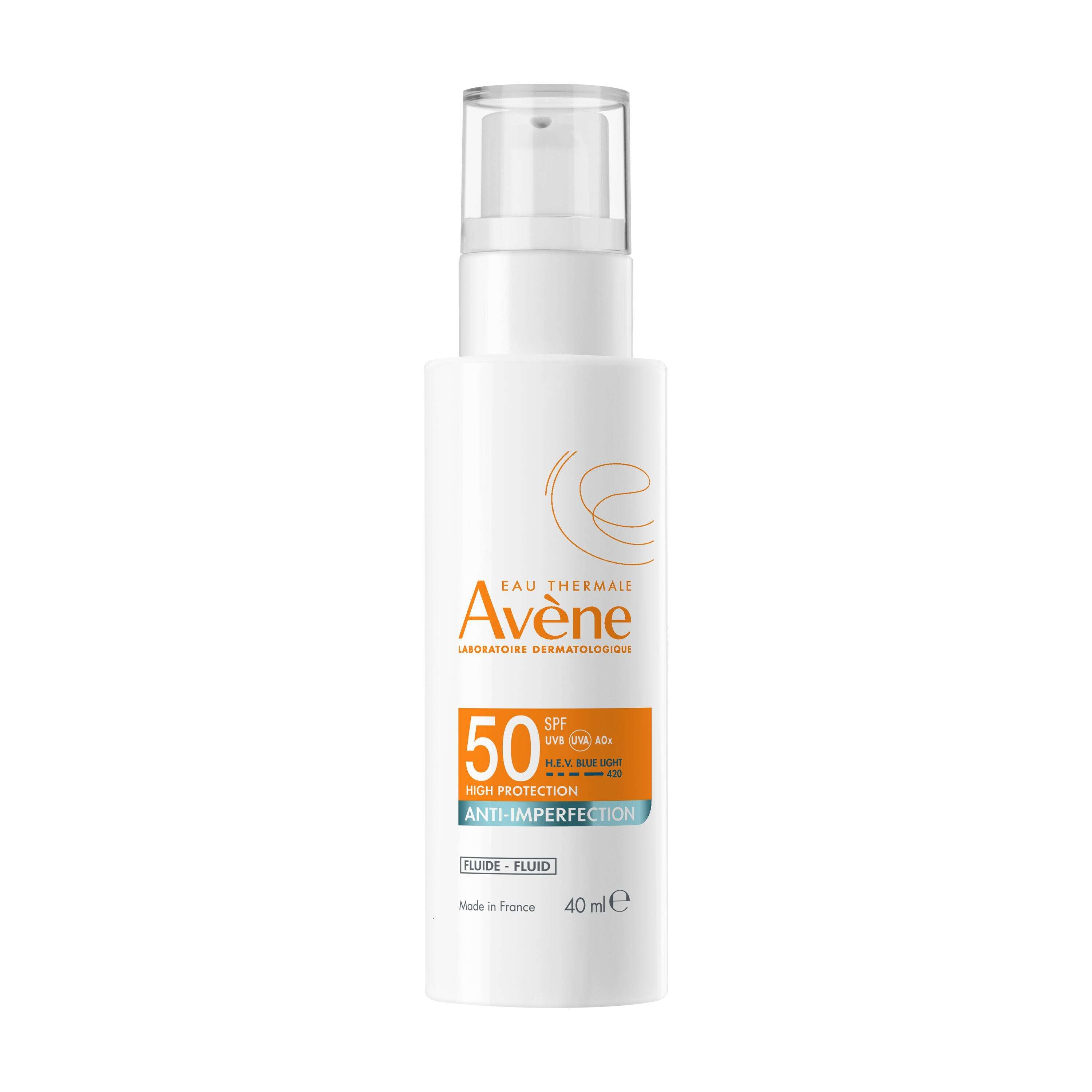 Avène Eau Thermale Solar Fluido Anti-Imperfeições SPF50 - 40ml