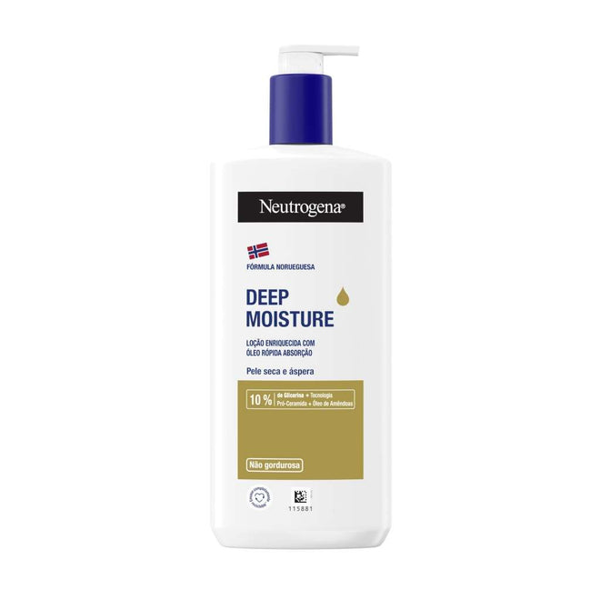 Neutrogena Corpo Óleo Loção Hidratante Profunda - 400ml