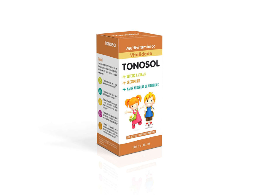 Tonosol Vitalidade 200ml - Sabor a laranja