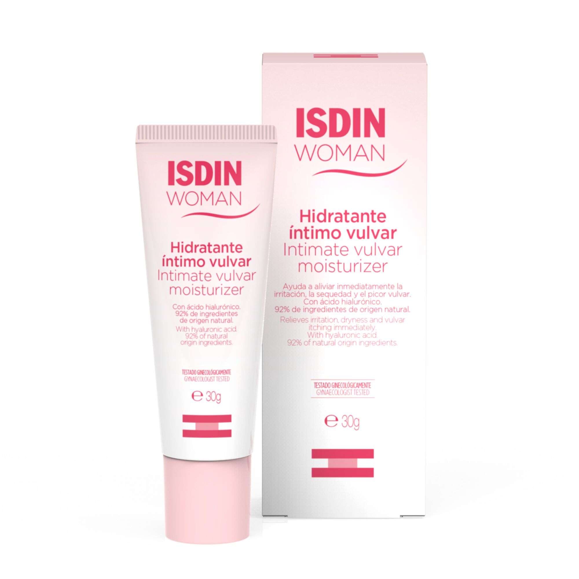 ISDIN Woman Hidratante Vulvar 30G- Alívio dos sinais de secura vulvar