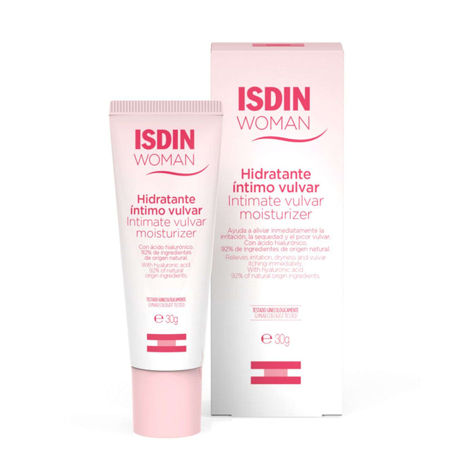 ISDIN Woman Hidratante Vulvar 30G- Alívio dos sinais de secura vulvar
