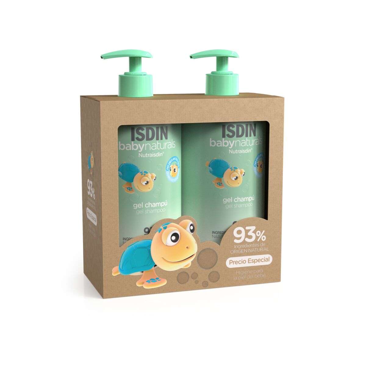 Isdin Baby Naturals Gel Champô 750ml x2 Preço Especial