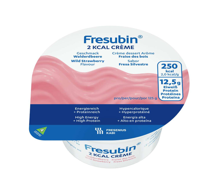 Fresubin 2 kcal Creme Morango Silvestre 4x125g